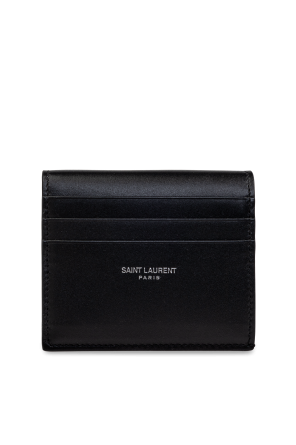 Saint Laurent Leather wallet with logo | Men's Accessories